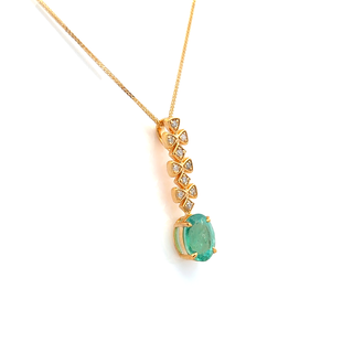 Verona Grace Emerald Pendant