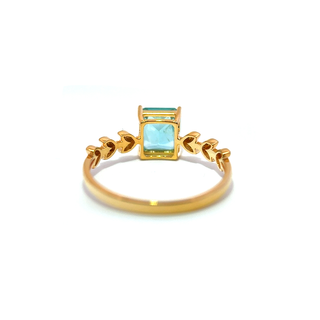 Apatite Classic Solitaire Ring