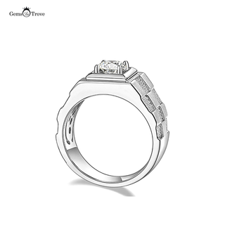 Artistry design moissanite diamond ring