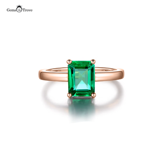 Emerald Cut Emerald Ring Classic