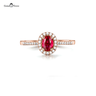 Diamond and Ruby Ring Glamour