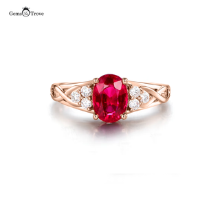 Ruby Ring Exquisite Gold Craftsmanship