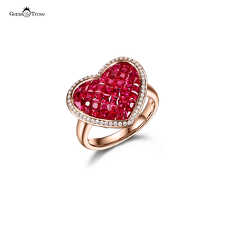 Heart Ruby Ring Treasure
