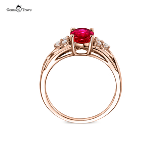 Ruby Ring Exquisite Gold Craftsmanship