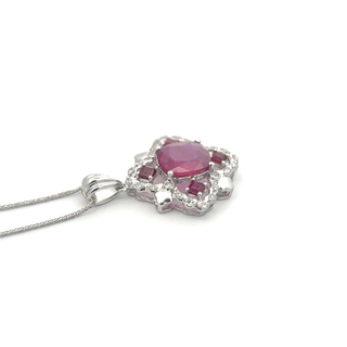 Vienna Crest Ruby Pendant