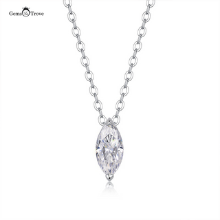 Classic Moissanite Marquise Necklace