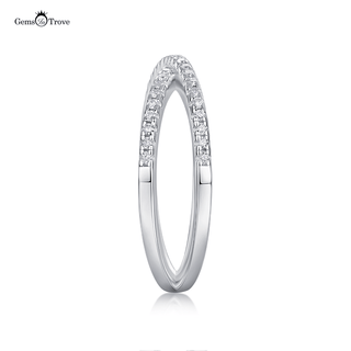 Infinity Moissanite Band