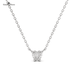 Romantic Diamond Heart Pendant
