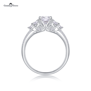 Brilliant Moissanite Statement Ring