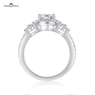 Whimsical Butterfly Moissanite Ring