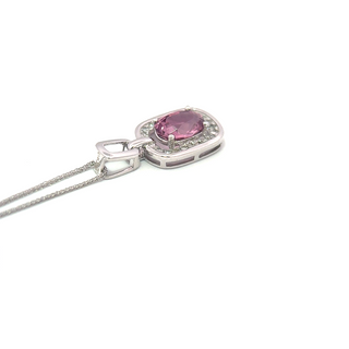 Oval Pink Spinel Classic Pendant