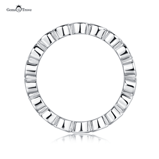 Eternal Shine Moissanite Bezel Infinity