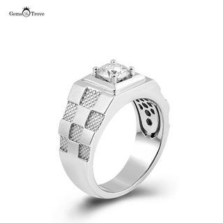 Artistry design moissanite diamond ring