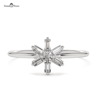 Star Design Diamond Ring