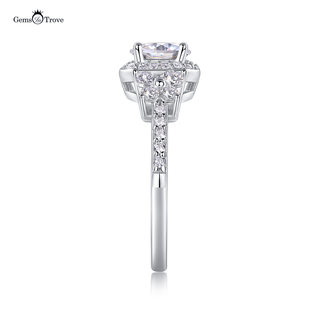 Whimsical Butterfly Moissanite Ring