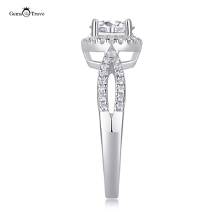 Celestial Radiance Moissanite Ring