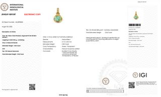 Emerald Oval Spark Pendant