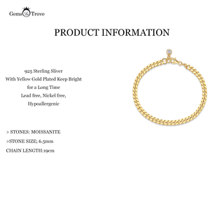 Cuban Link Chain Bracelet Charm
