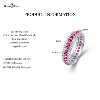 Ruby Eternity Band Romance