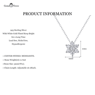 Elysian Moissanite Pendant