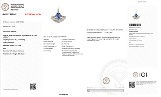 Classic Oval Sapphire Pendant