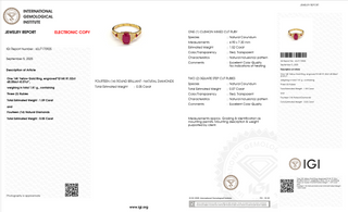 Verona Regal Ruby Ring